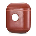 Estuche de Cuero 'Gyro Box' para Auriculares AirPods (Rojo)