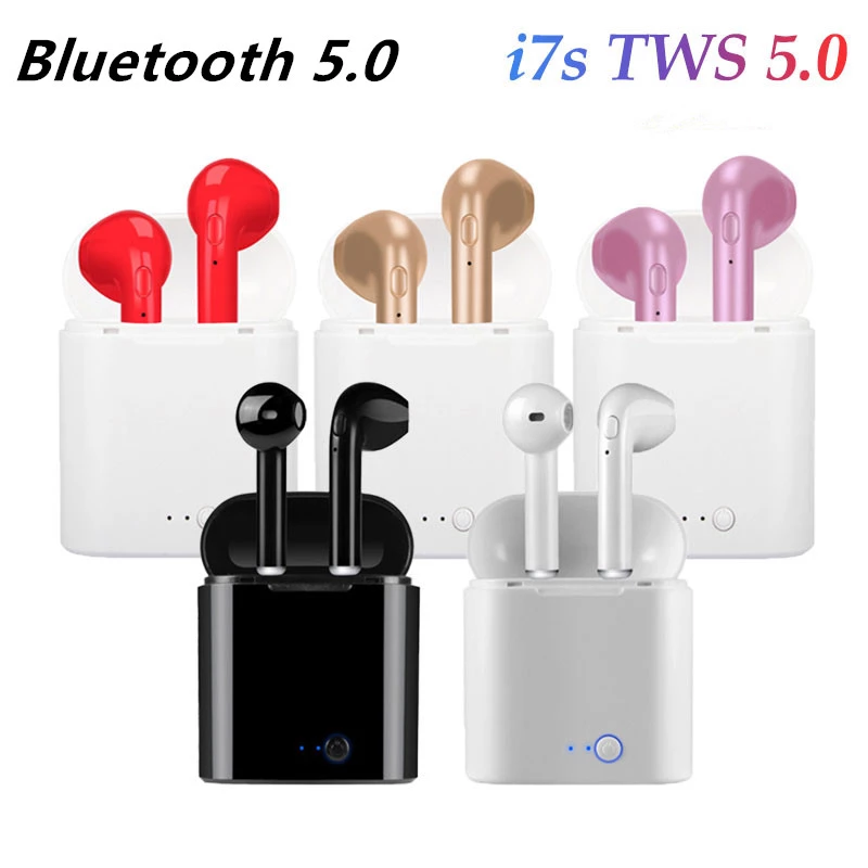 Audífonos Inalámbricos TWS i7s Bluetooth para iOS y Android - Arboleda Store