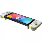 Mando HORI Split Pad Compact - Gris Claro y Amarillo