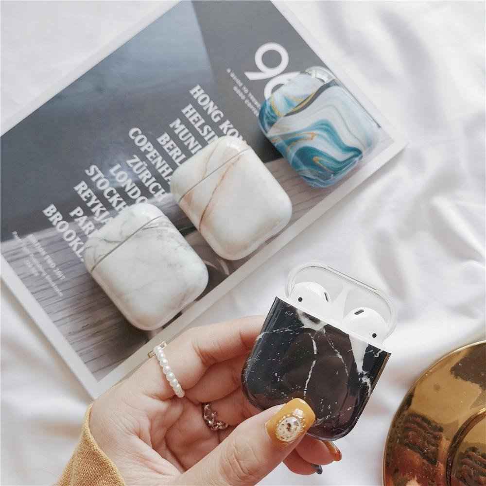 Funda Protectora de Mármol para AirPods