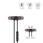 Audífonos Deportivos Inalámbricos Bluetooth 4.0 (Negro) - Arboleda Store