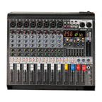Consola de Sonido para DJ de 8 Canales con Mezcladora de Audio (Bluetooth y USB) - Arboleda Store