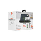 Base de Carga Inalámbrica 3 en 1 Hypergear (Negra) - Arboleda Store