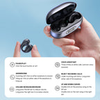 Auriculares Inalámbricos Bluetooth 5.3 de Clip Abierto con Ganchos para las Orejas y Pantalla Digital - Arboleda Store