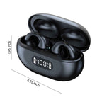 Audífonos Bluetooth 5.3 con Diseño de Clip y Resistencia al Agua