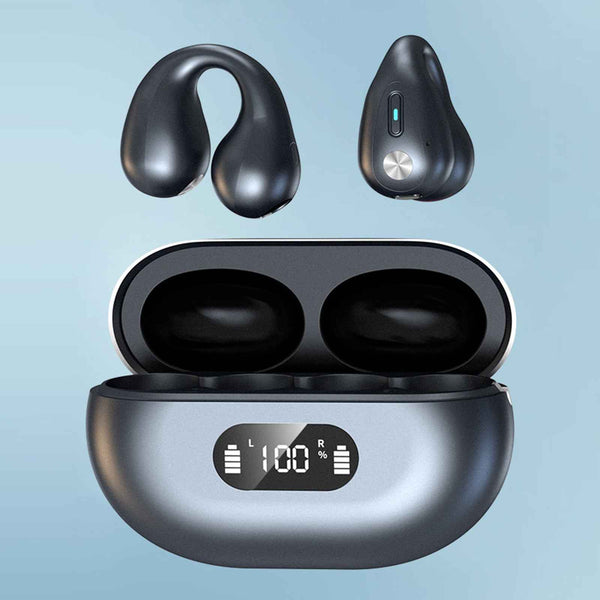 Audífonos Bluetooth 5.3 con Diseño de Clip y Resistencia al Agua