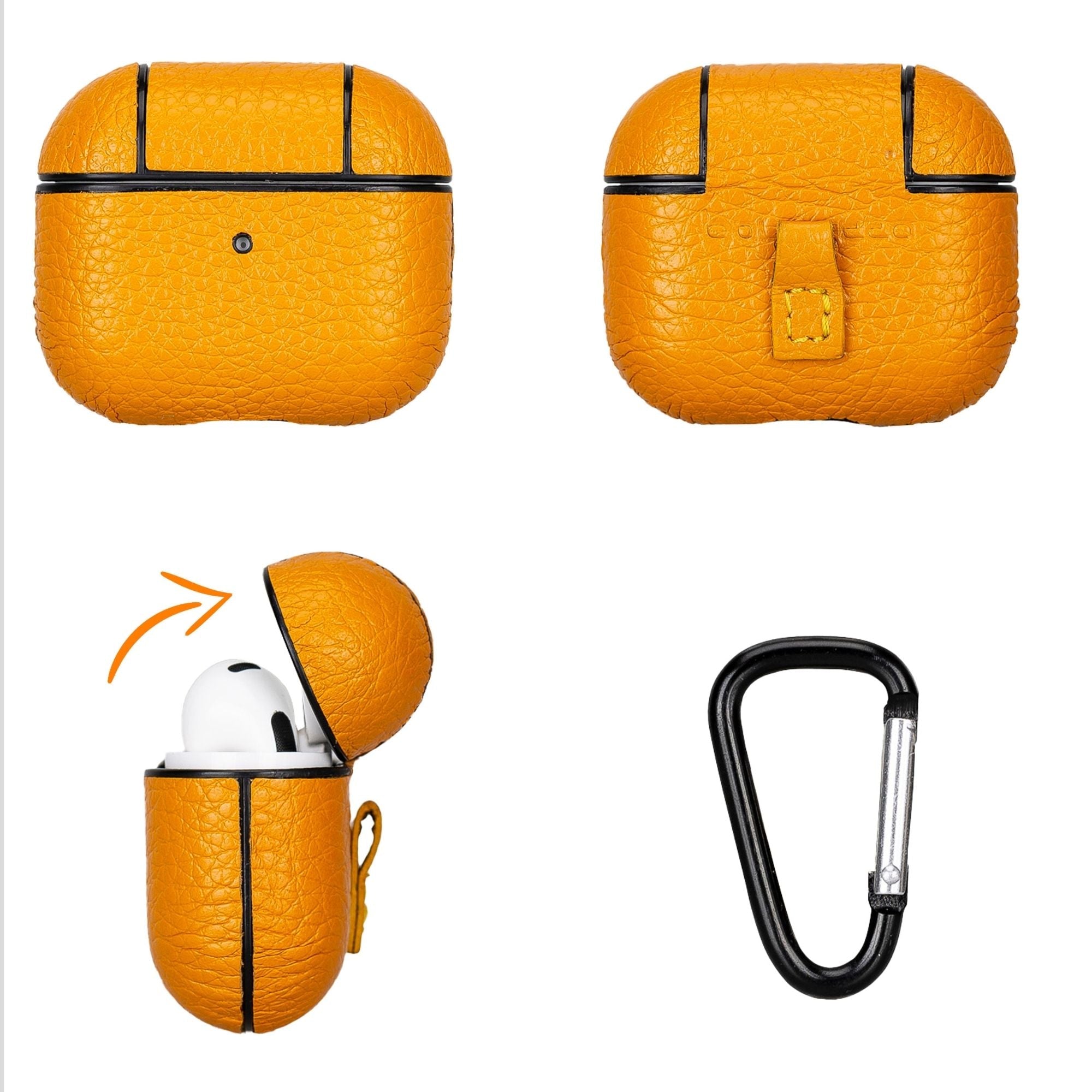 Estuche de Cuero Gillette para AirPods 3 - Arboleda Store
