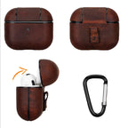 Estuche de Cuero Gillette para AirPods 3 - Arboleda Store