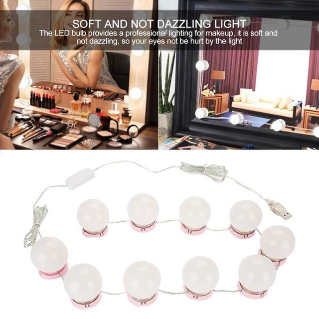 Luces LED de Brillo Ajustable para Tocador - Arboleda Store