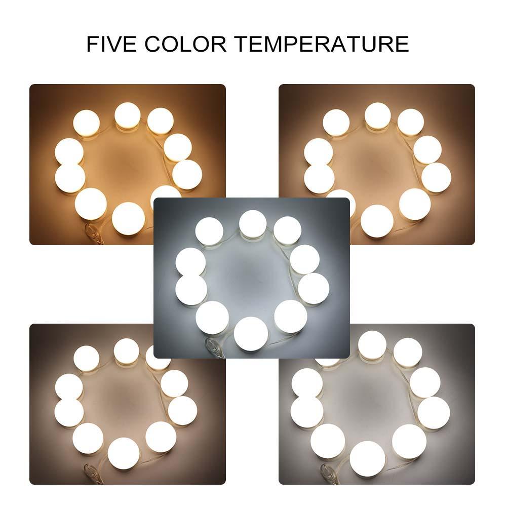 Luces LED de Brillo Ajustable para Tocador - Arboleda Store