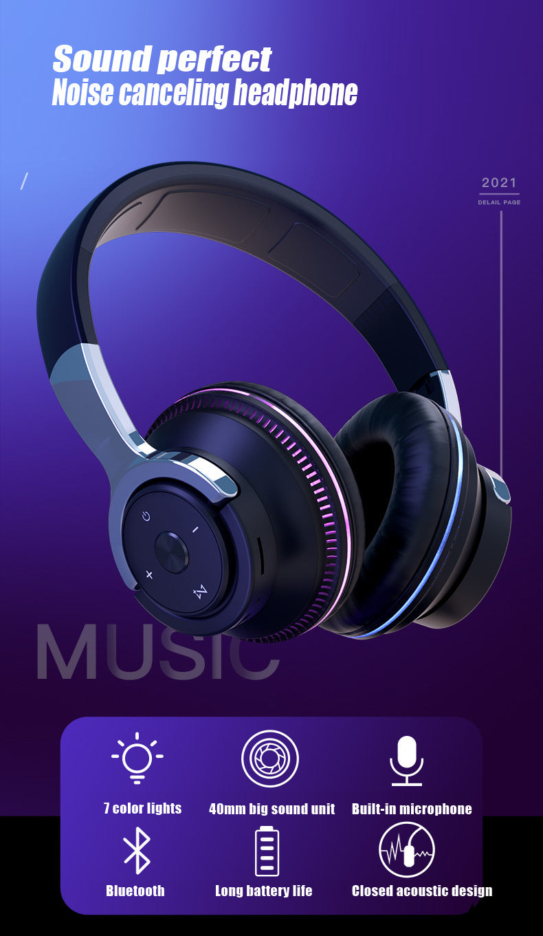 Auriculares Gaming Inalámbricos Bluetooth con Luces LED Ninja Dragon - Arboleda Store