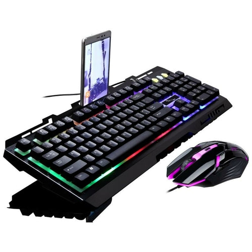 Kit Gaming de Teclado y Mouse con Cable USB Ninja Dragons NX900 - Arboleda Store