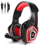 Auriculares Gaming Estéreo Dragon con Micrófono y LED - Arboleda Store