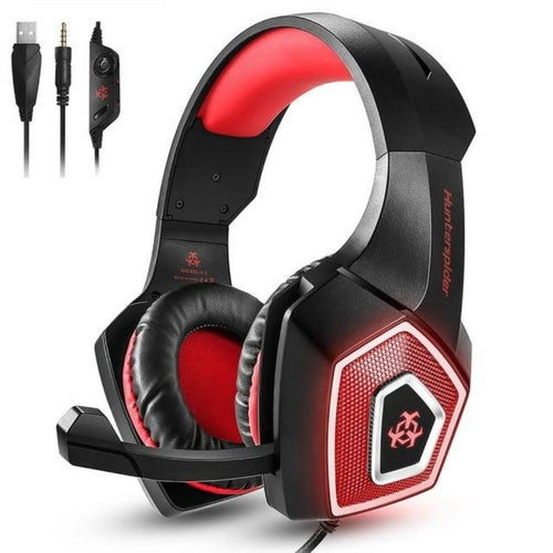 Auriculares Gaming Estéreo Dragon con Micrófono y LED - Arboleda Store