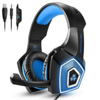Auriculares Gaming Estéreo Dragon con Micrófono y LED - Arboleda Store