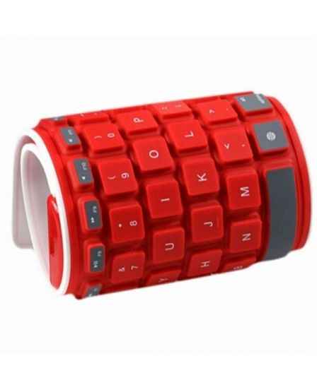 Teclado Plegable de Silicona con Bluetooth