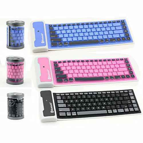 Teclado Plegable de Silicona con Bluetooth
