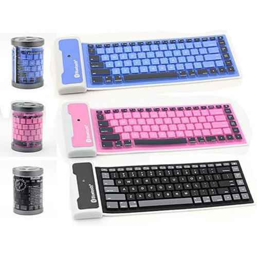 Teclado Plegable de Silicona con Bluetooth